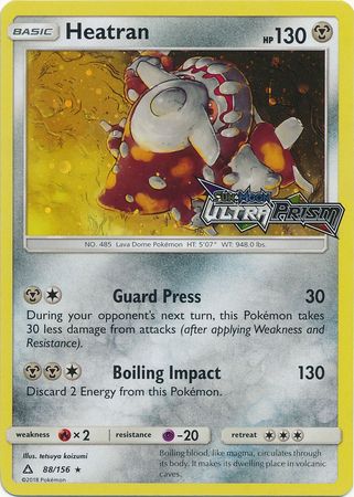 Heatran (88/156) [Alternate Art Promos] - PCA Designer Toys