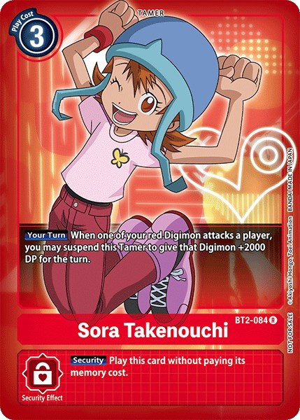 Sora Takenouchi [BT2-084] (Official Tournament Pack Vol.3) [Release Special Booster Promos] - PCA Designer Toys