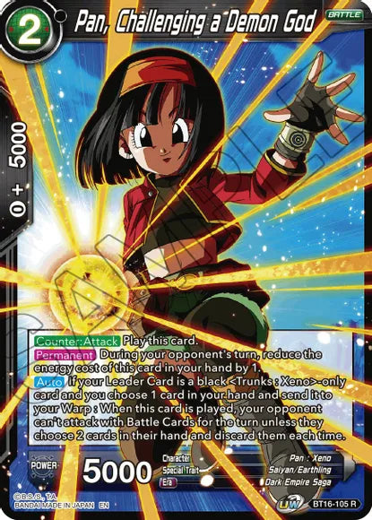 Pan, Challenging a Demon God (BT16-105) [Realm of the Gods] - PCA Designer Toys