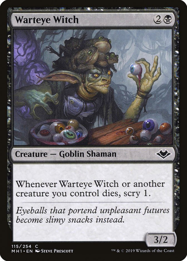 Warteye Witch [Modern Horizons] - PCA Designer Toys
