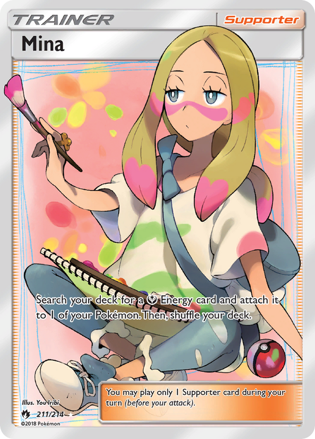Mina (211/214) [Sun & Moon: Lost Thunder] - PCA Designer Toys