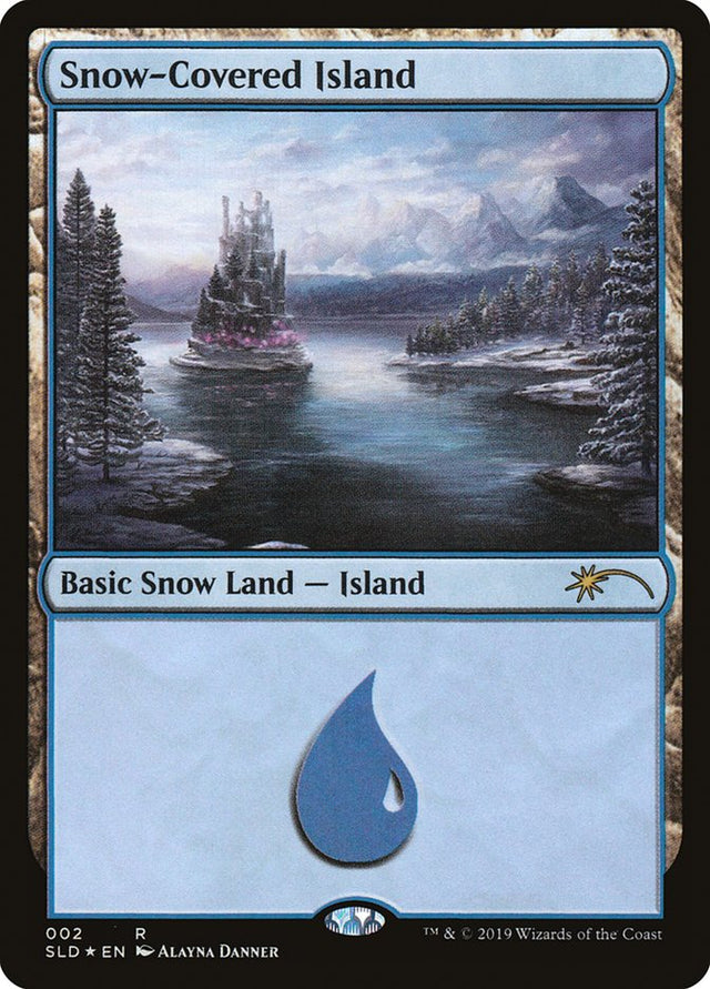 Snow-Covered Island (2) [Secret Lair Drop Series] - PCA Designer Toys
