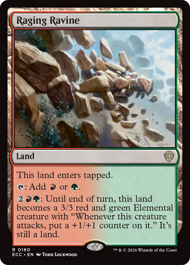 Raging Ravine [Lorwyn Eclipsed Commander]