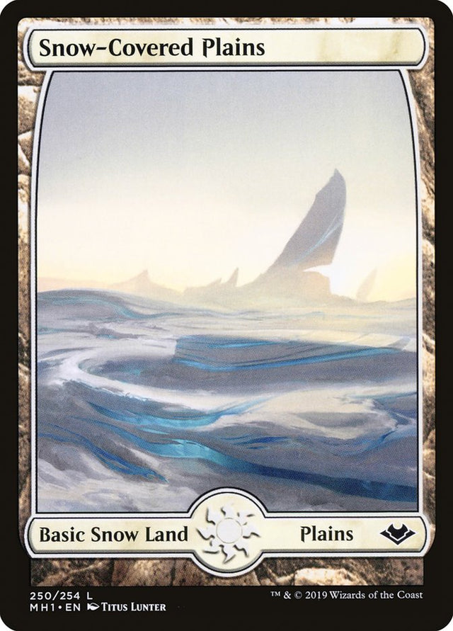 Snow-Covered Plains [Modern Horizons] - PCA Designer Toys