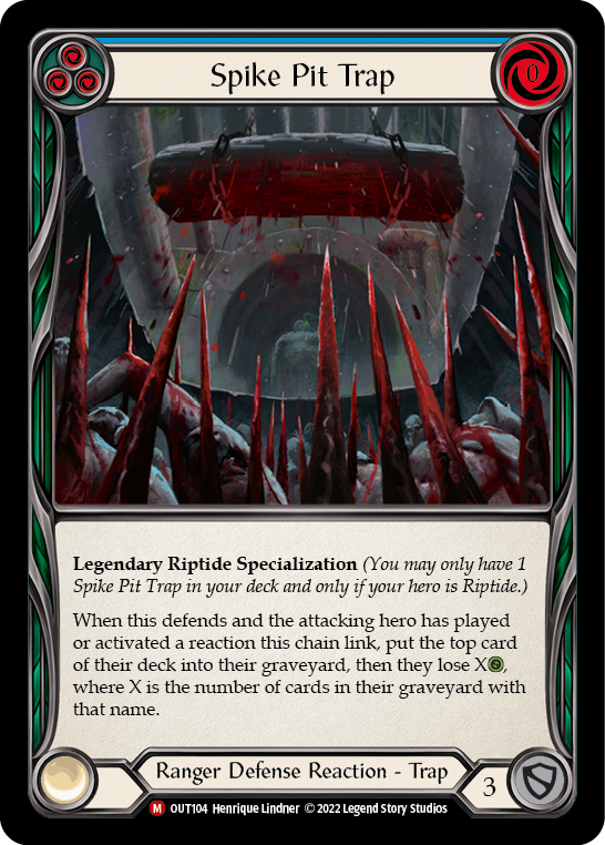 Spike Pit Trap [OUT104] (Outsiders) - PCA Designer Toys
