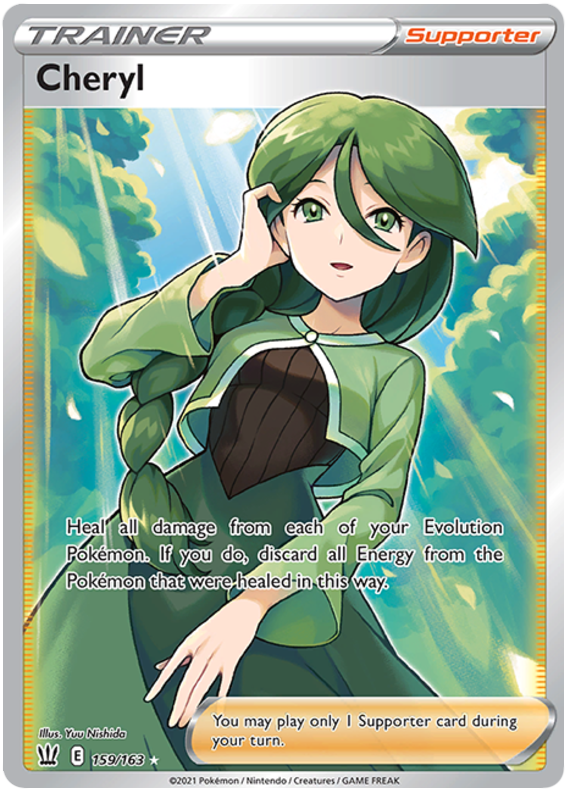 Cheryl (159/163) [Sword & Shield: Battle Styles] - PCA Designer Toys