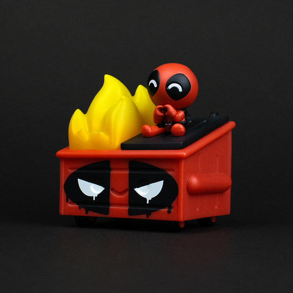 Deadpool Dumpster Fire Vinyl Figure