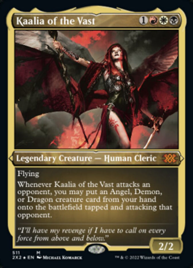 Kaalia of the Vast (Foil Etched) [Double Masters 2022] - PCA Designer Toys