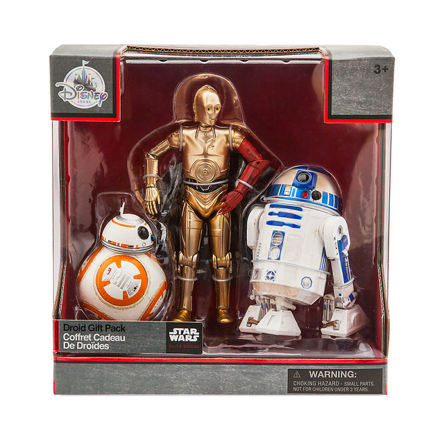 Droid Gift Pack (C-3P0, R2D2, and BB-8) Star Wars Elite figures