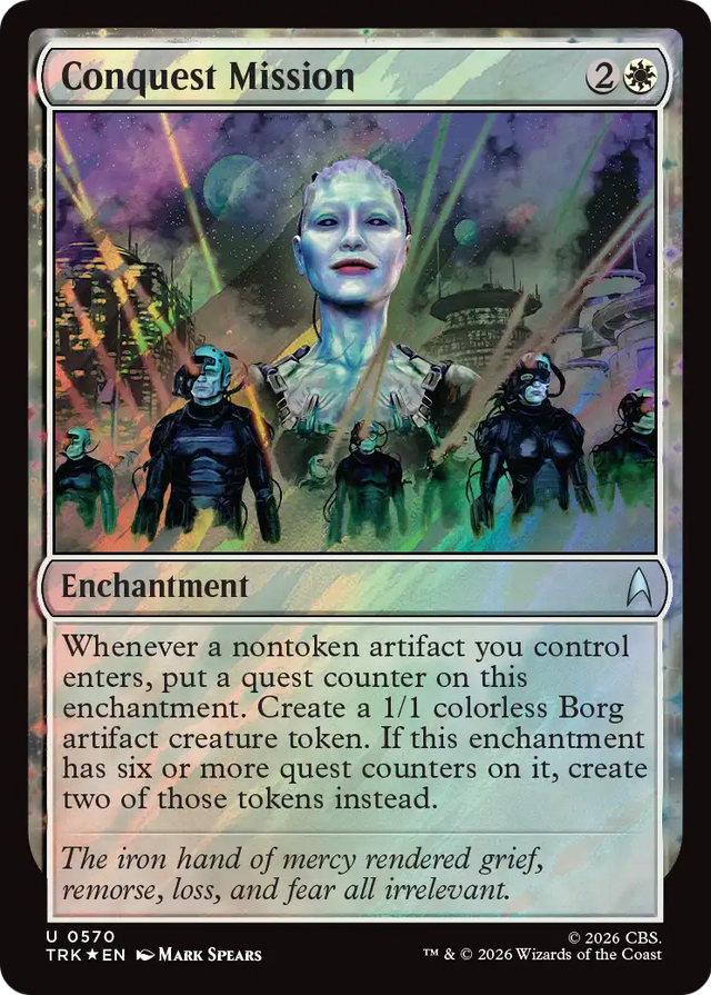 Conquest Mission (Surge Foil) [Star Trek]