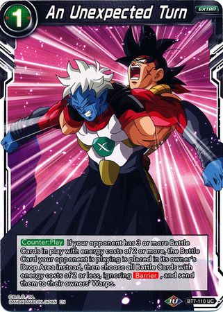 An Unexpected Turn (BT7-110) [Assault of the Saiyans] - PCA Designer Toys