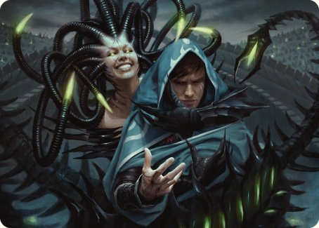 Phyrexian Arena Art Card [Phyrexia: All Will Be One Art Series] - PCA Designer Toys
