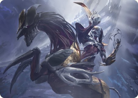 Ria Ivor, Bane of Bladehold Art Card [Phyrexia: All Will Be One Art Series] - PCA Designer Toys
