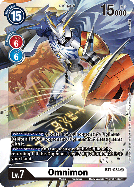 Omnimon [BT1-084] [Release Special Booster Ver.1.0] - PCA Designer Toys