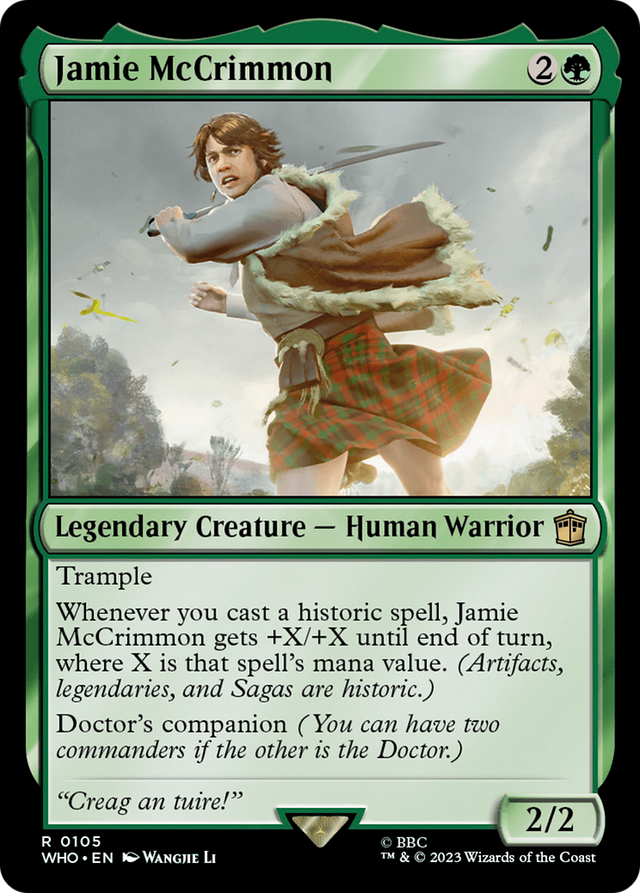 Jamie McCrimmon (Extended Art) [Doctor Who]
