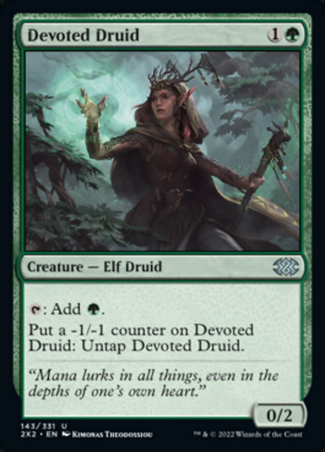 Devoted Druid [Double Masters 2022] - PCA Designer Toys
