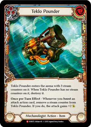 Teklo Pounder [EVR072] (Everfest)  1st Edition Normal - PCA Designer Toys