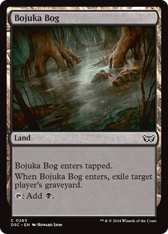 Bojuka Bog [Duskmourn: House of Horror Commander] - PCA Designer Toys