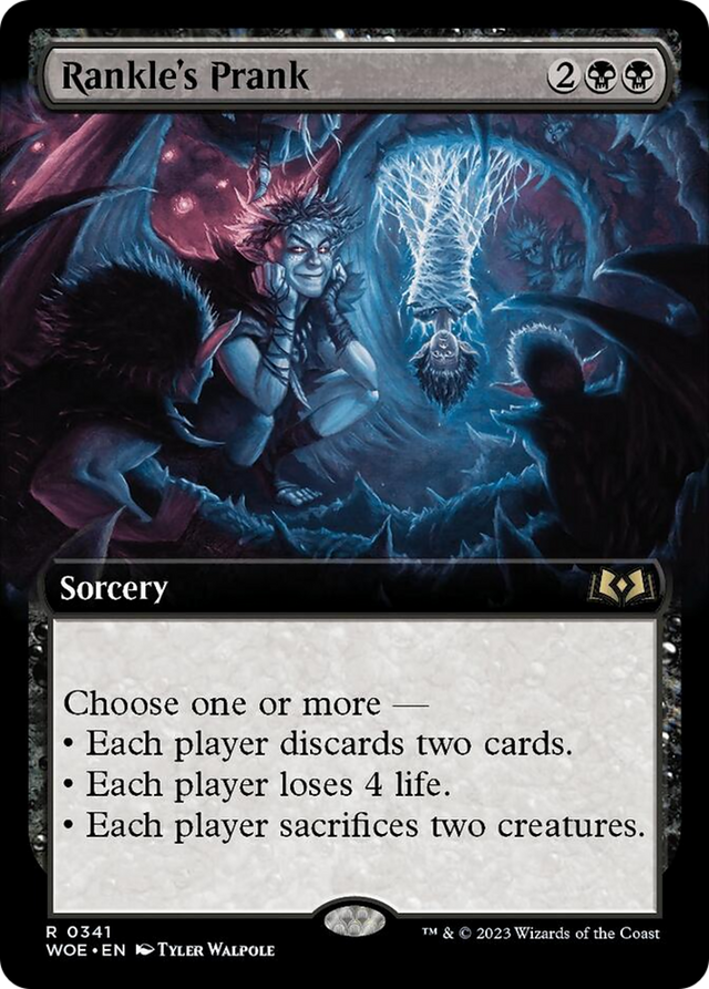 Rankle's Prank (Extended Art) [Wilds of Eldraine] - PCA Designer Toys