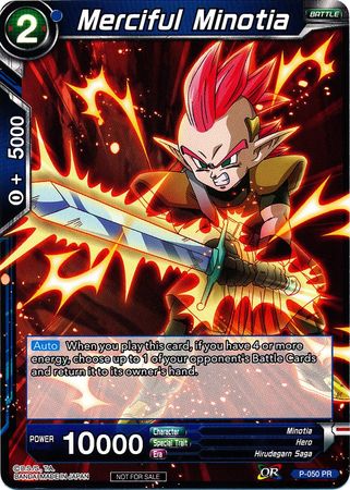 Merciful Minotia (P-050) [Promotion Cards] - PCA Designer Toys