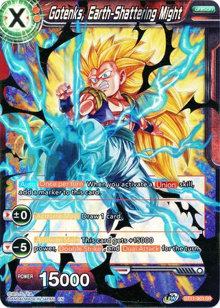 Gotenks, Earth-Shattering Might (BT11-003) [Vermilion Bloodline 2nd Edition] - PCA Designer Toys