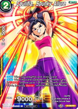 Caulifla, Spunky Allure (P-180) [Promotion Cards] - PCA Designer Toys