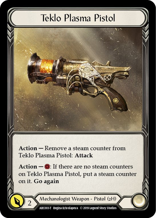 Dash // Teklo Plasma Pistol [ARC002 // ARC003] (Arcane Rising) - PCA Designer Toys