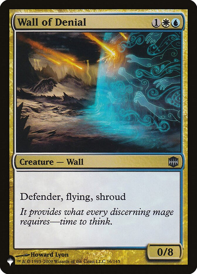 Wall of Denial [The List] - PCA Designer Toys