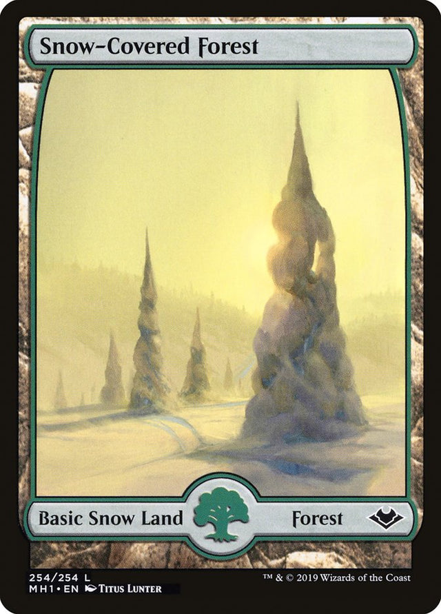 Snow-Covered Forest [Modern Horizons] - PCA Designer Toys