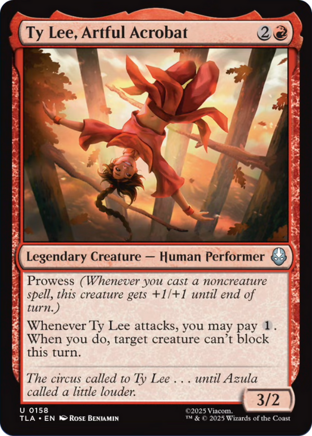 Ty Lee, Artful Acrobat [Avatar: The Last Airbender]