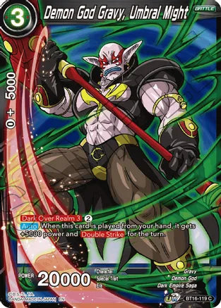 Demon God Gravy, Umbral Might (BT16-119) [Realm of the Gods] - PCA Designer Toys
