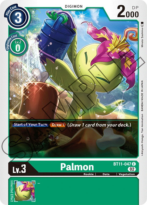 Palmon [BT11-047] [Dimensional Phase] - PCA Designer Toys