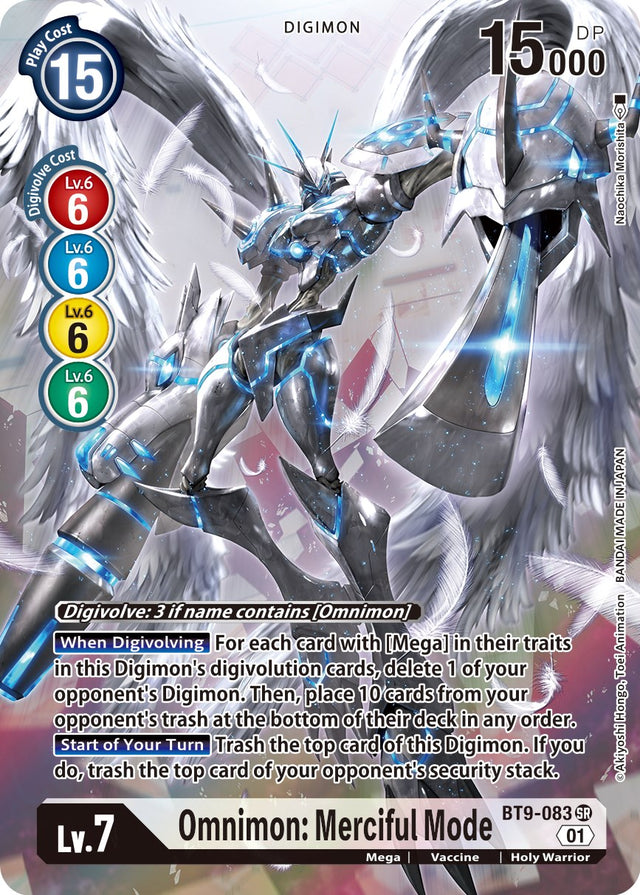 Omnimon: Merciful Mode [BT9-083] (Alternate Art) [X Record] - PCA Designer Toys