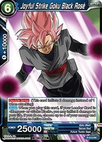 Joyful Strike Goku Black Rose (Non-Foil Version) (P-015) [Promotion Cards] - PCA Designer Toys