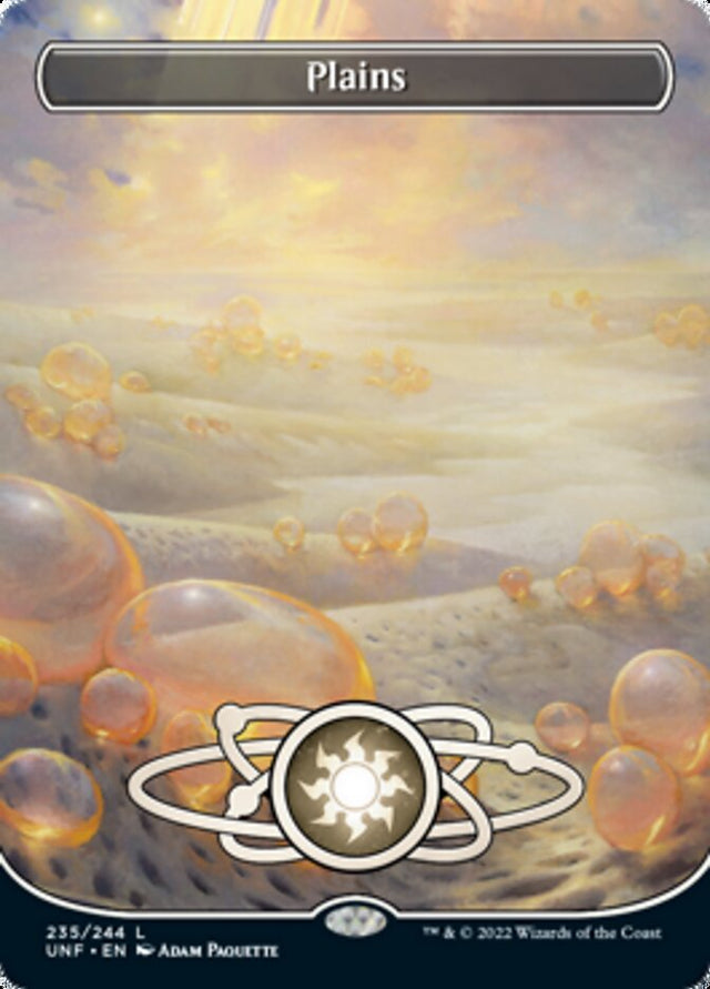 Plains (235) (Planetary Space-ic Land) [Unfinity] - PCA Designer Toys