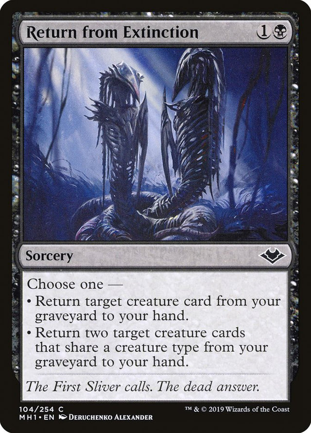 Return from Extinction [Modern Horizons] - PCA Designer Toys