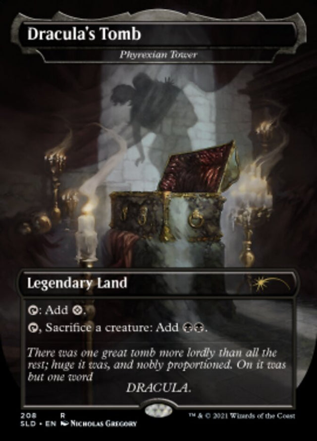 Phyrexian Tower - Dracula's Tomb [Secret Lair Drop Series] - PCA Designer Toys