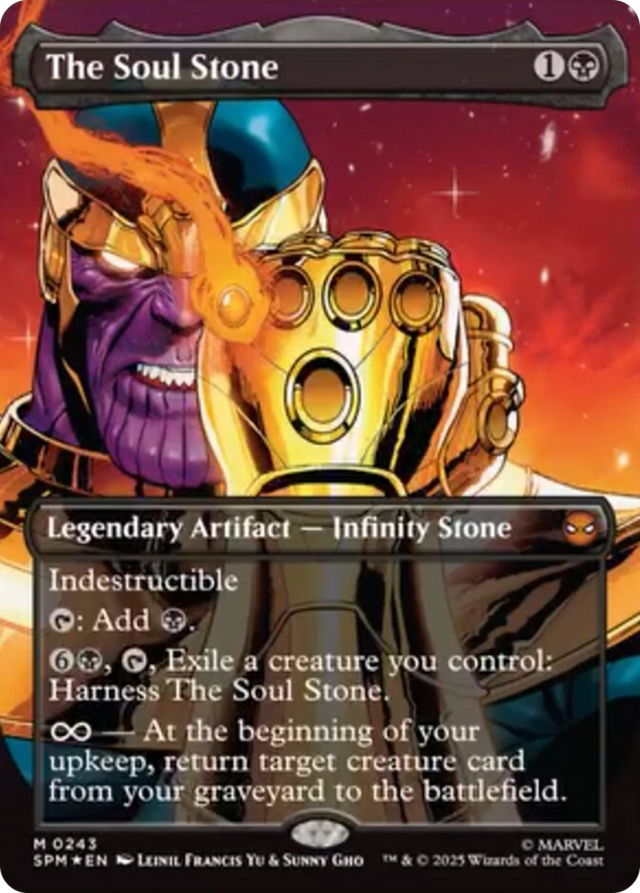 The Soul Stone (Borderless) [Marvel's Spider-Man]