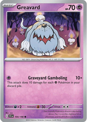 Greavard (104/198) [Scarlet & Violet: Base Set]