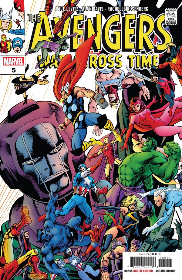 The Avengers: War Across Time #5 Main Cover