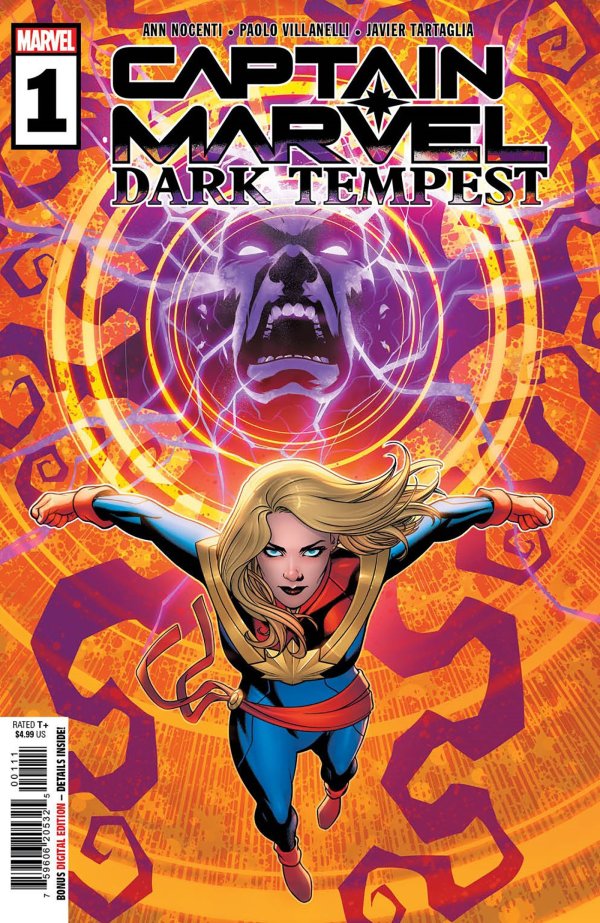 Captain Marvel: Dark Tempest #1 Main Cover