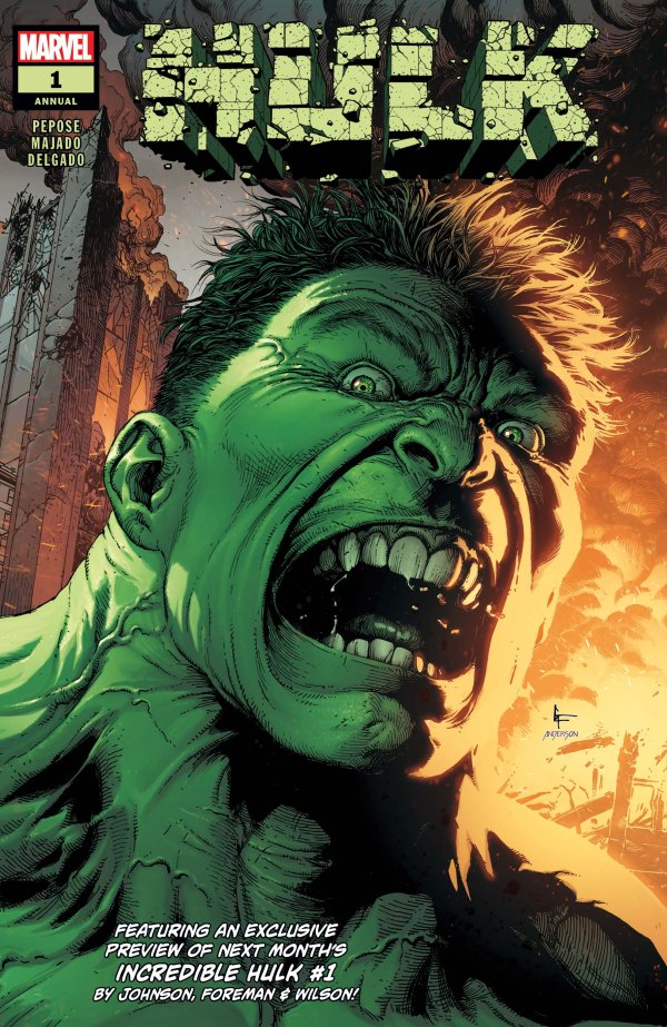 Hulk Annual #1 Main Cover