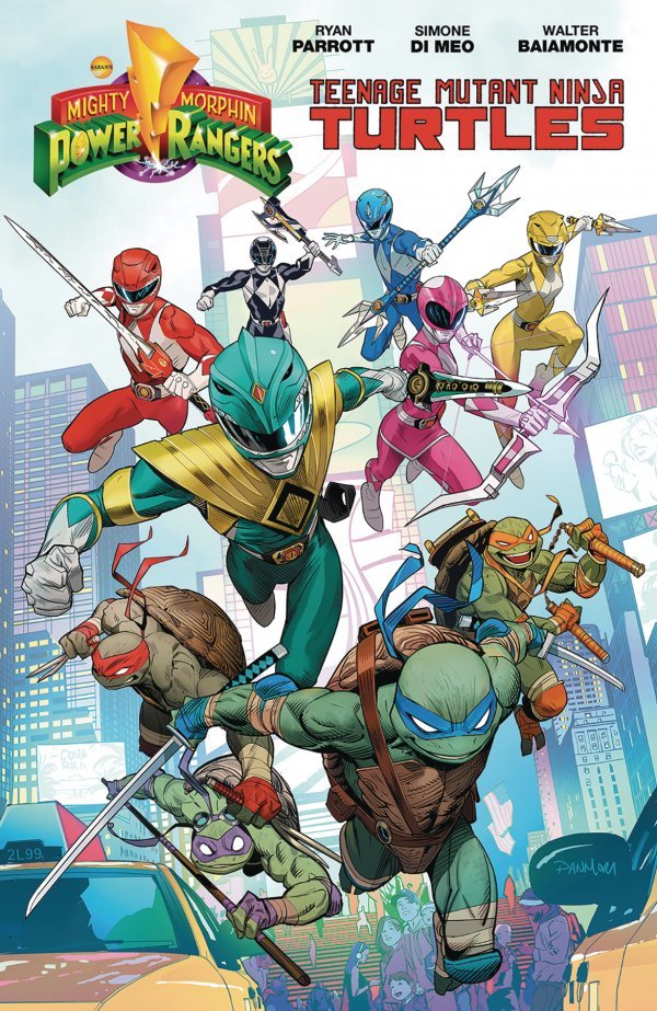 Mighty Morphin Power Rangers / Teenage Mutant Ninja Turtles TP (Graphic Novel)