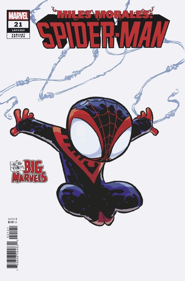 Miles Morales: Spider-Man #21 Skottie Young's Big Marvel Variant [Blood Hunt]