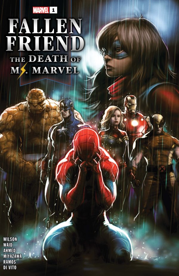 Fallen Friend: The Death of Ms. Marvel #1 Main Cover