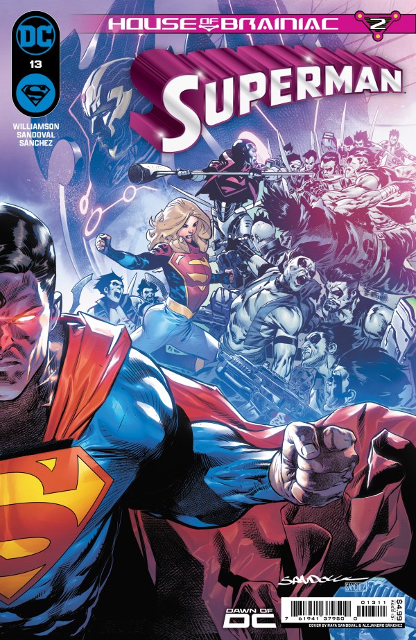 Superman #13 Main Cover (House Of Brainiac)