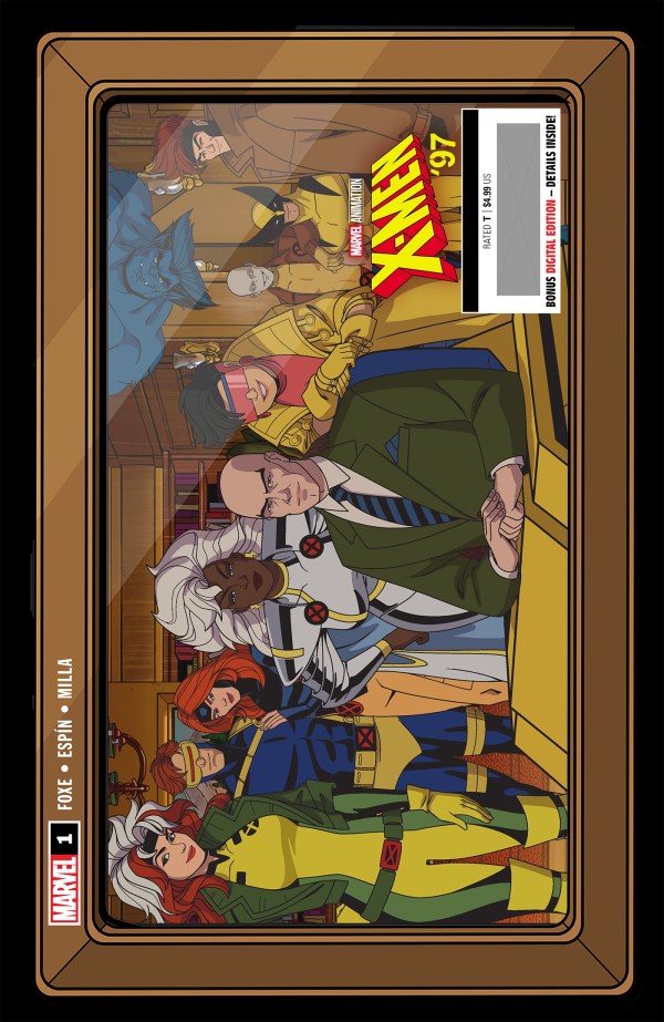 X-Men '97 #1 Marvel Animation Third Printing Variant