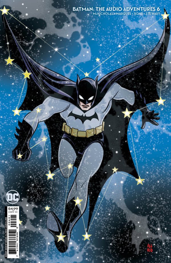 Batman: The Audio Adventures #6 Cover B Michael Allred Card Stock Variant