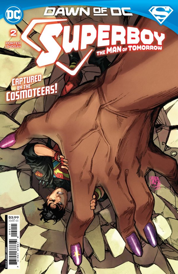 Superboy: The Man of Tomorrow #2 Main Cover