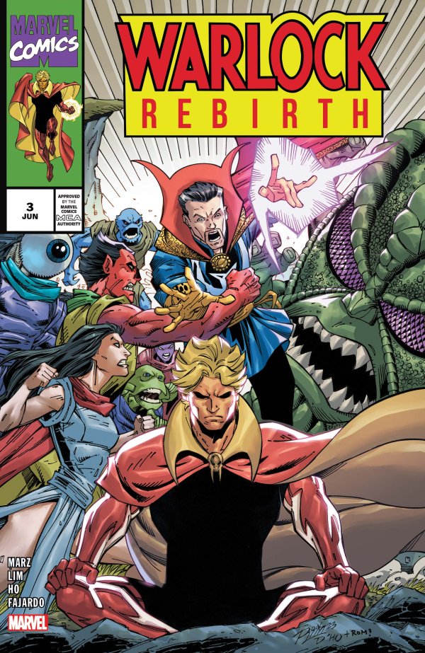 Warlock: Rebirth #3 Main Cover